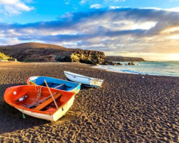 Fischerboote Ajuy Playa by InsiderFuerteventura