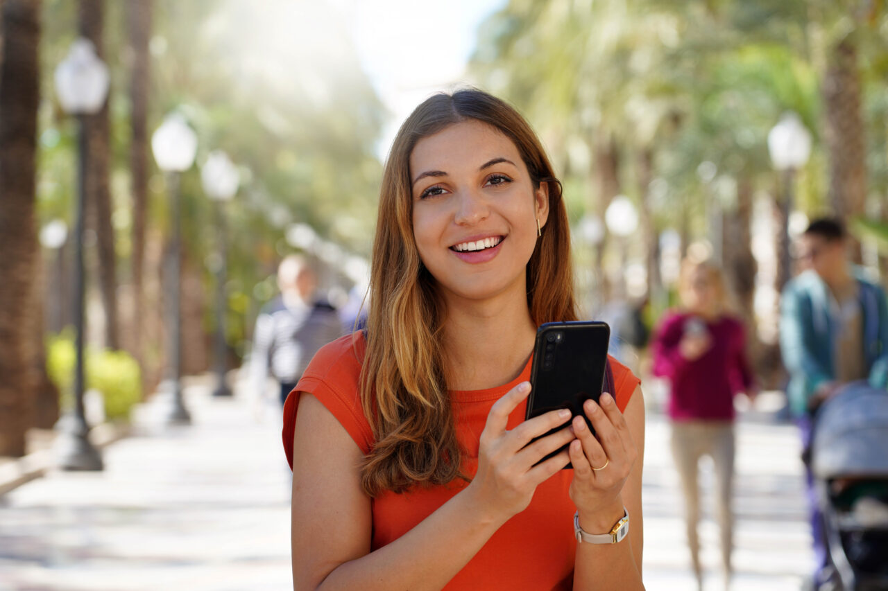 Happy Girl Shopping by InsiderFuerteventura