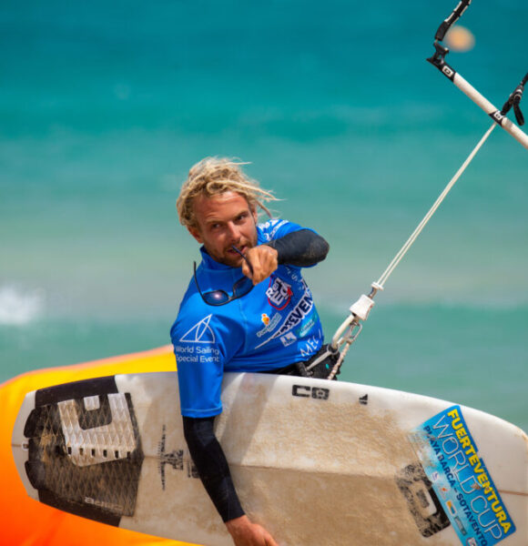 Kitesurfer 01 Risco del Paso by InsiderFuerteventura
