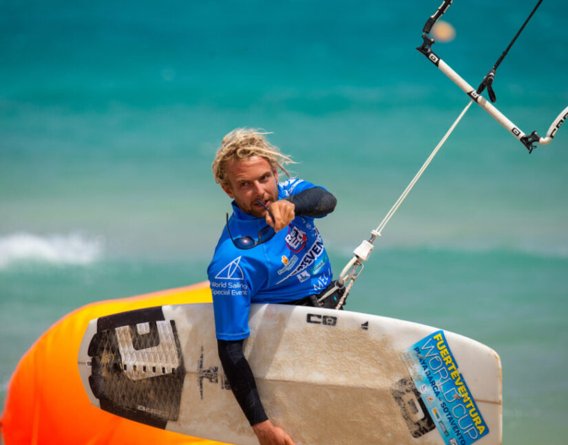 Kitesurfer 01 Risco del Paso by InsiderFuerteventura