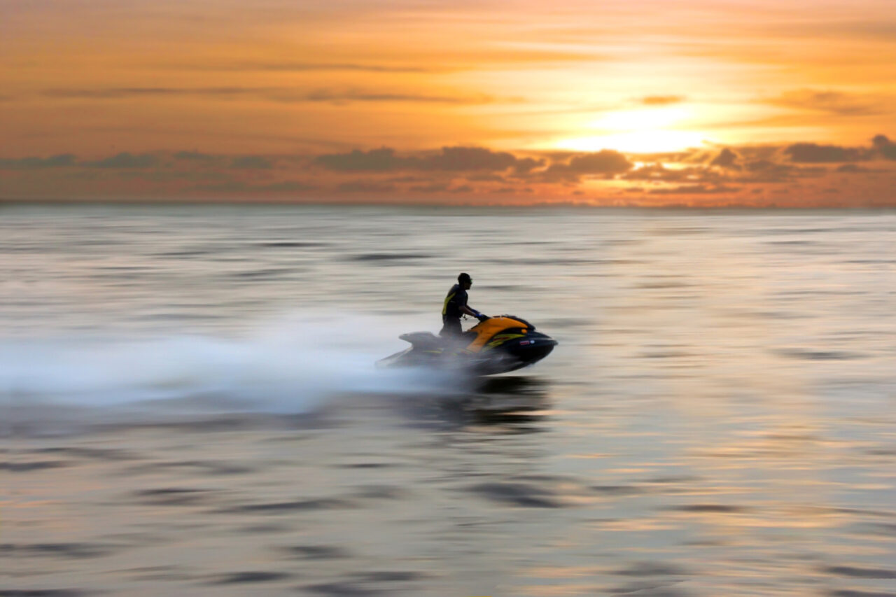 Jetski Sonnenuntergang by Insider Fuerteventura