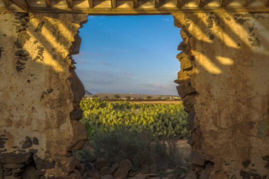 La Oliva Ruine Blick by InsiderFuerteventura