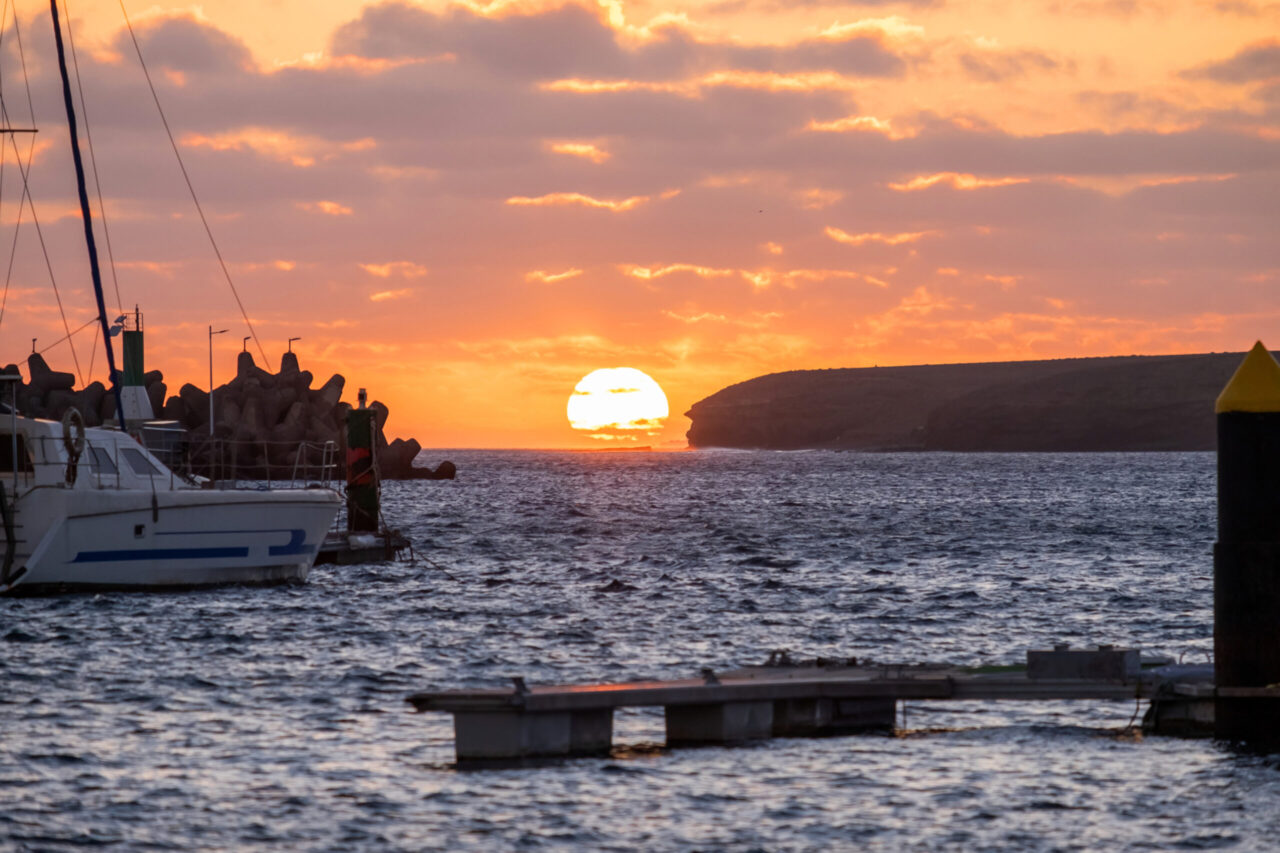 Morro Jable Hafen Sonnenuntergang by InsiderFuerteventura