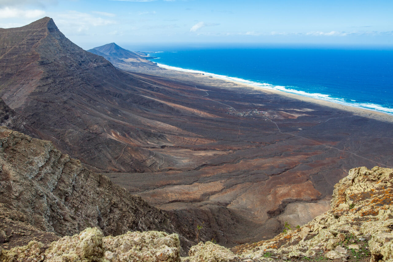 Pico de la Zarza Blick auf Cofete by InsiderFuerteventura