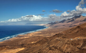 Playa de Cofete von oben by InsiderFuerteventura
