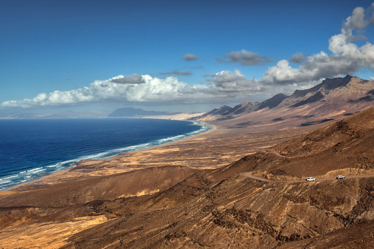 Playa de Cofete von oben by InsiderFuerteventura