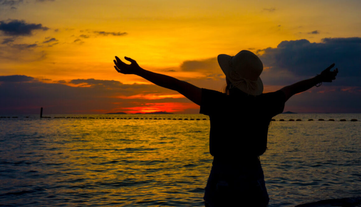 Sonnenuntergang What a Day Girl by InsiderFuerteventura