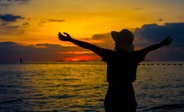 Sonnenuntergang What a Day Girl by InsiderFuerteventura