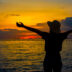 Sonnenuntergang What a Day Girl by InsiderFuerteventura