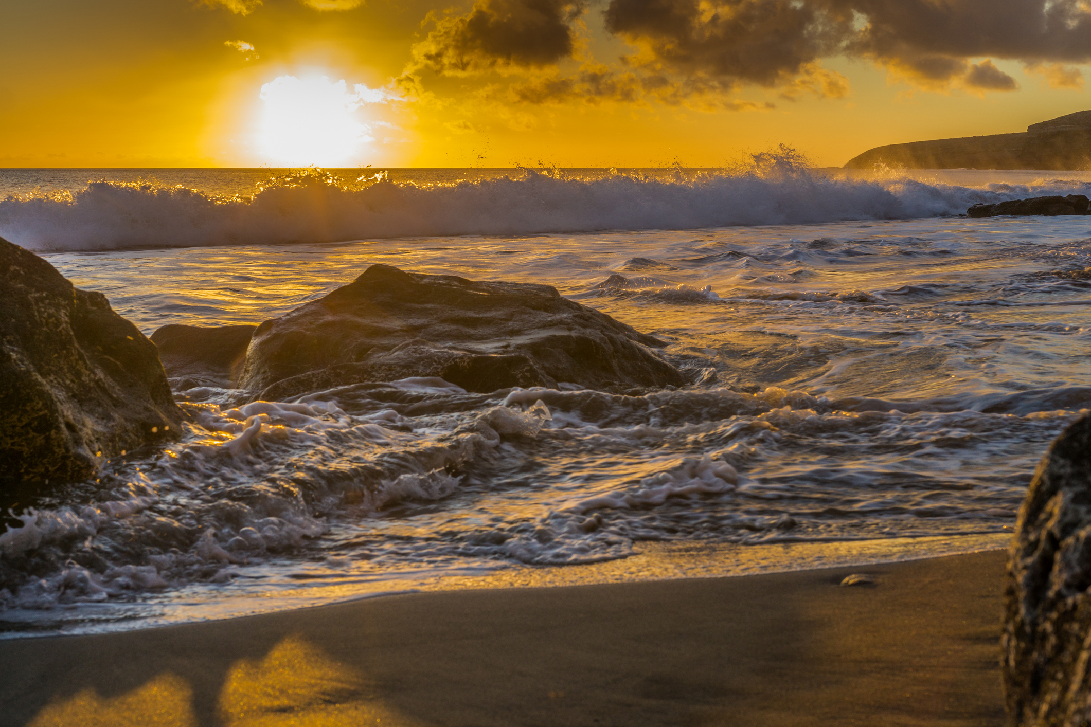 Sonnenuntergang La Pared 02