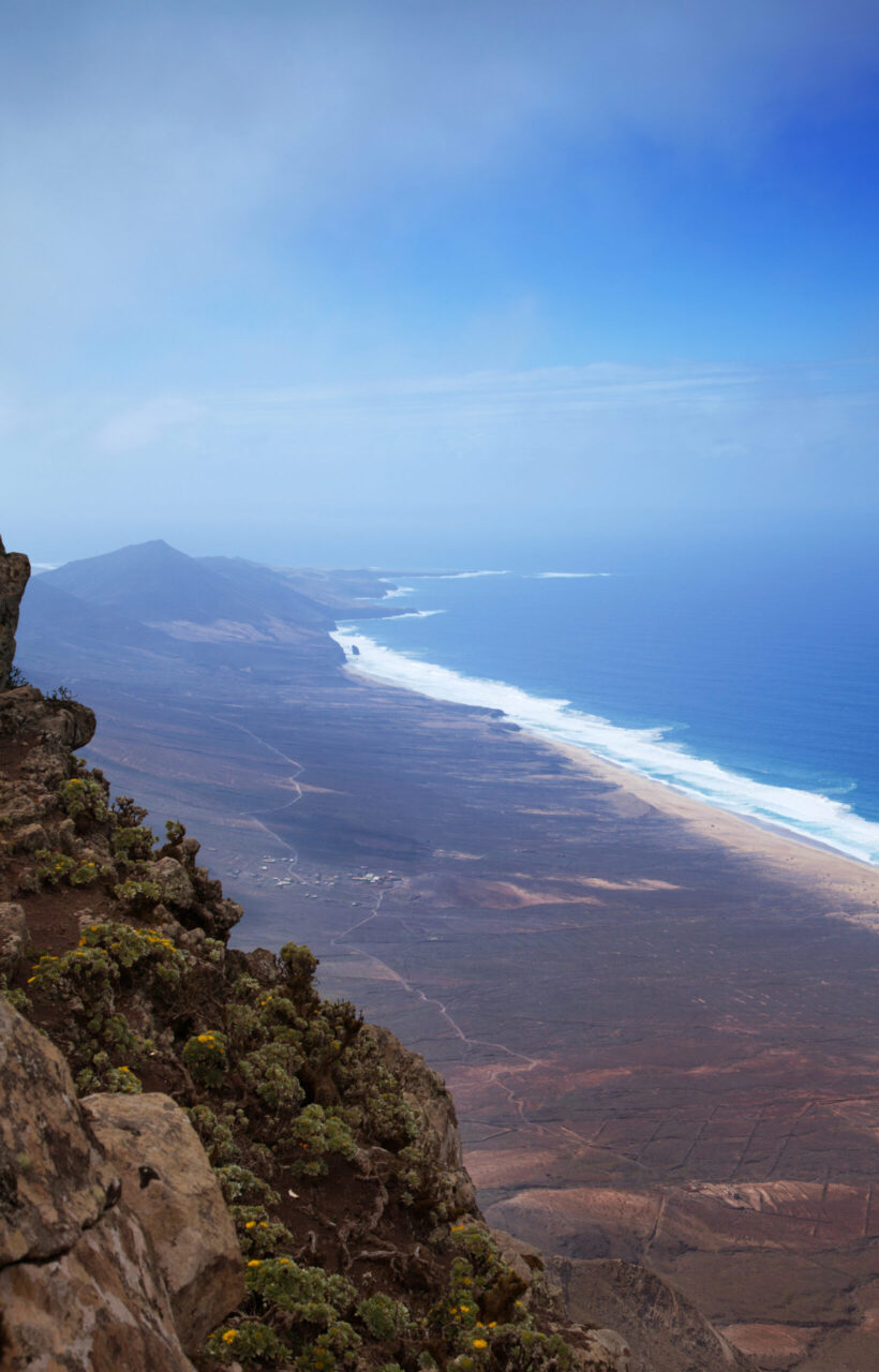 Talblick vom Zentralmassiv auf Cofete 02 by InsiderFuerteventura