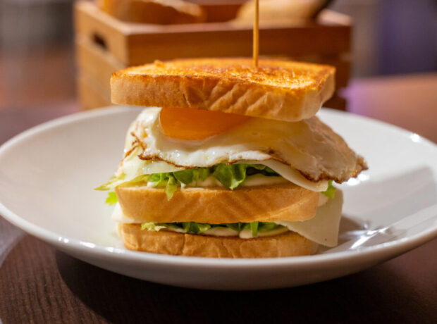 Vegetarisches Club Sandwich Essen by InsiderFuerteventura