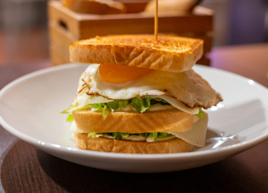 Vegetarisches Club Sandwich Essen by InsiderFuerteventura