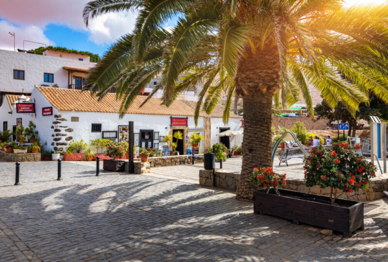 Betancuria Marktplatz by InsiderFuerteventura