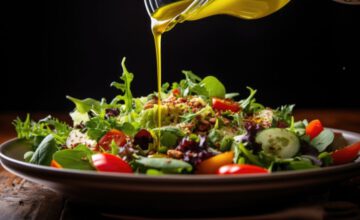 Genuss gemischter Salat & Olivenöl Essen by InsiderFuerteventura