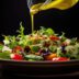 Genuss gemischter Salat & Olivenöl Essen by InsiderFuerteventura