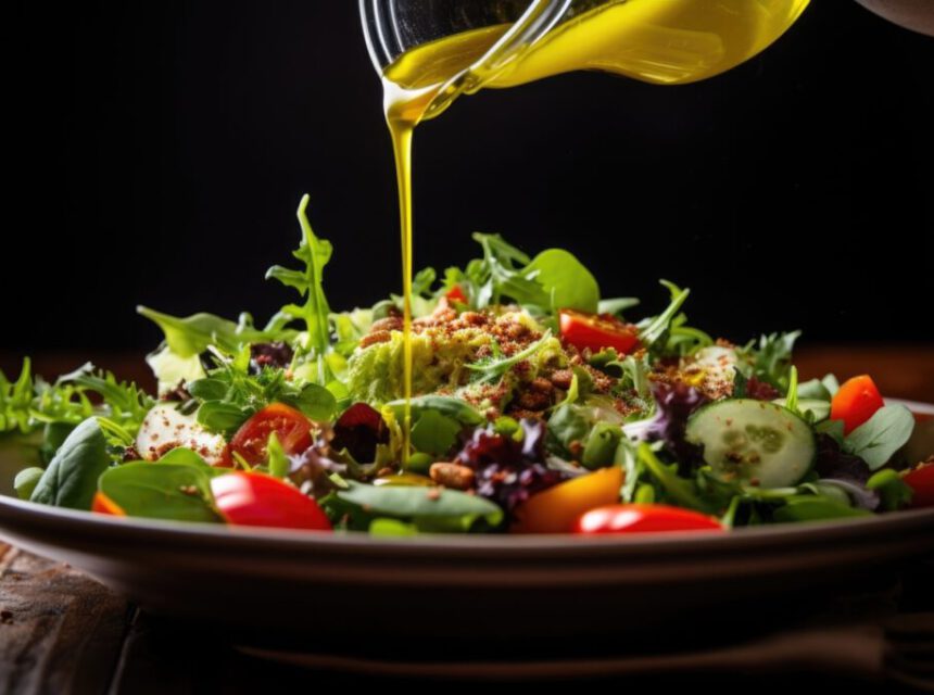 Genuss gemischter Salat & Olivenöl Essen by InsiderFuerteventura