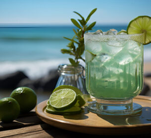 Caipirinha Cocktail am Strand Playa by InsiderFuerteventura
